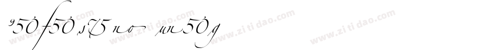 Zeferino One字体转换